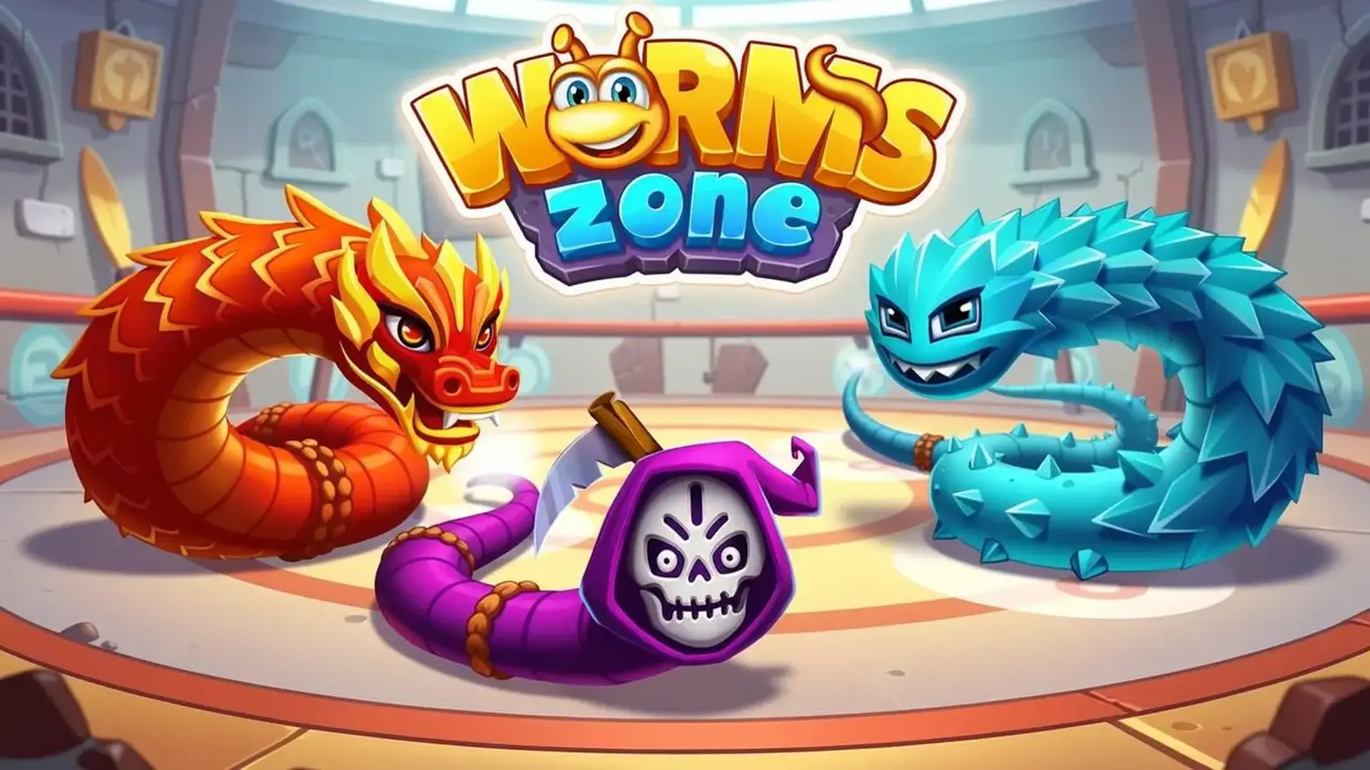 Worms.Zone - serpientes juego