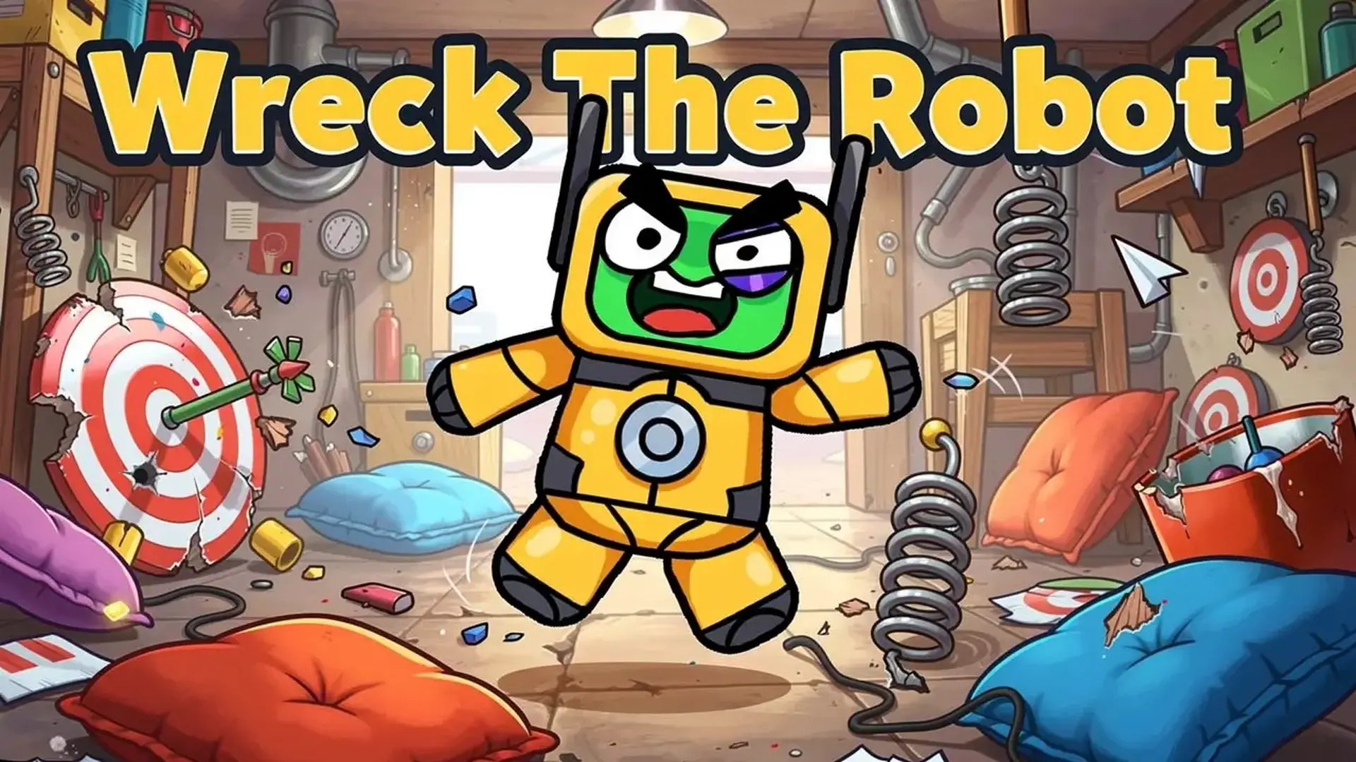 Wreck The Robot - Chaotische Physik-Action Spiel
