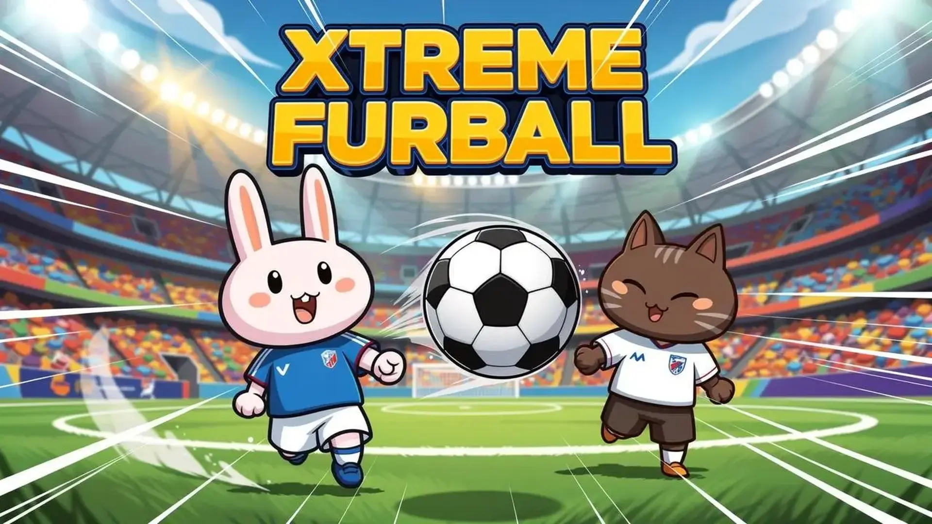 Xtreme Furball - Fútbol Arcade Animales juego
