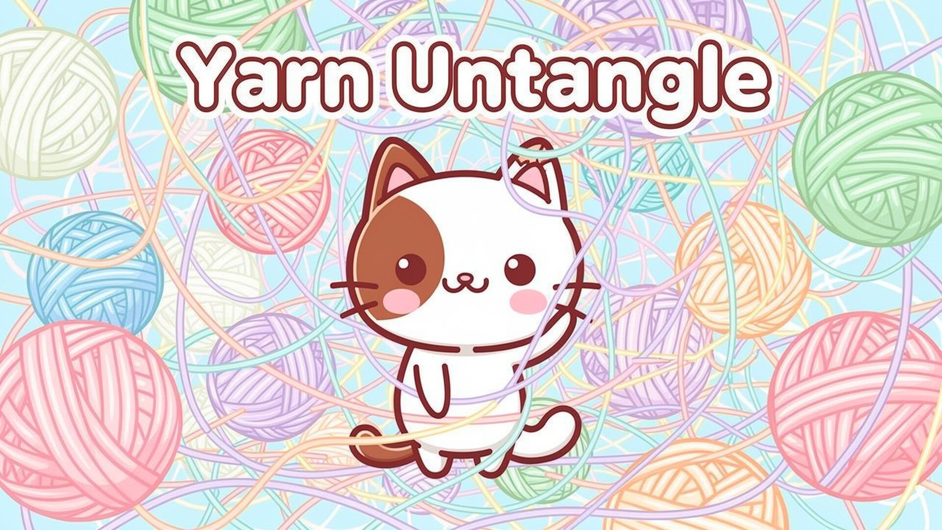 Yarn Untangle - Rompecabezas relajantes hilos juego