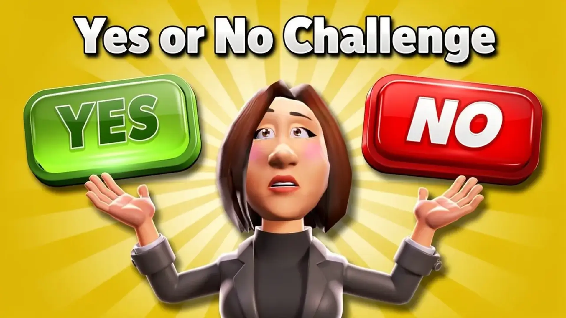 Yes or No Challenge - answer challenging questions game