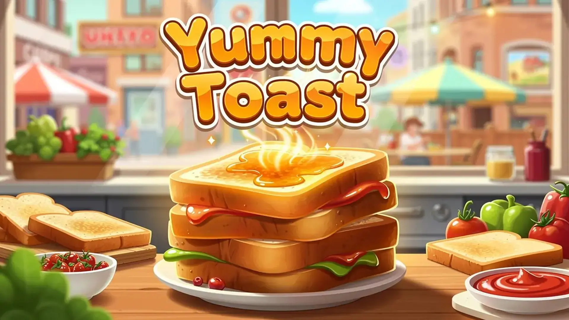 Yummy Toast - 休闲经营模拟：从零开始打造你的梦幻吐司咖啡厅，解锁食材成就，问鼎吐司大师！ 游戏