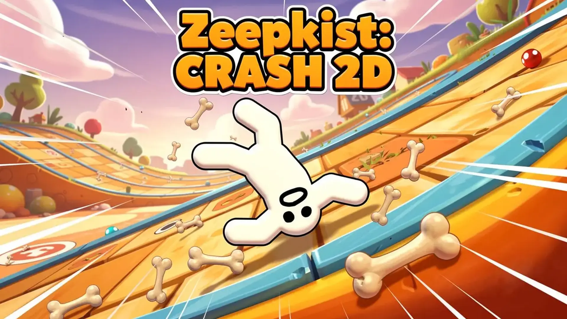Zeepkist: Crash 2D - 物理模拟碰撞动作游戏：掌控你的肥皂车，通过独特的布娃娃物理特效制造极致破坏并刷新高分！ 游戏
