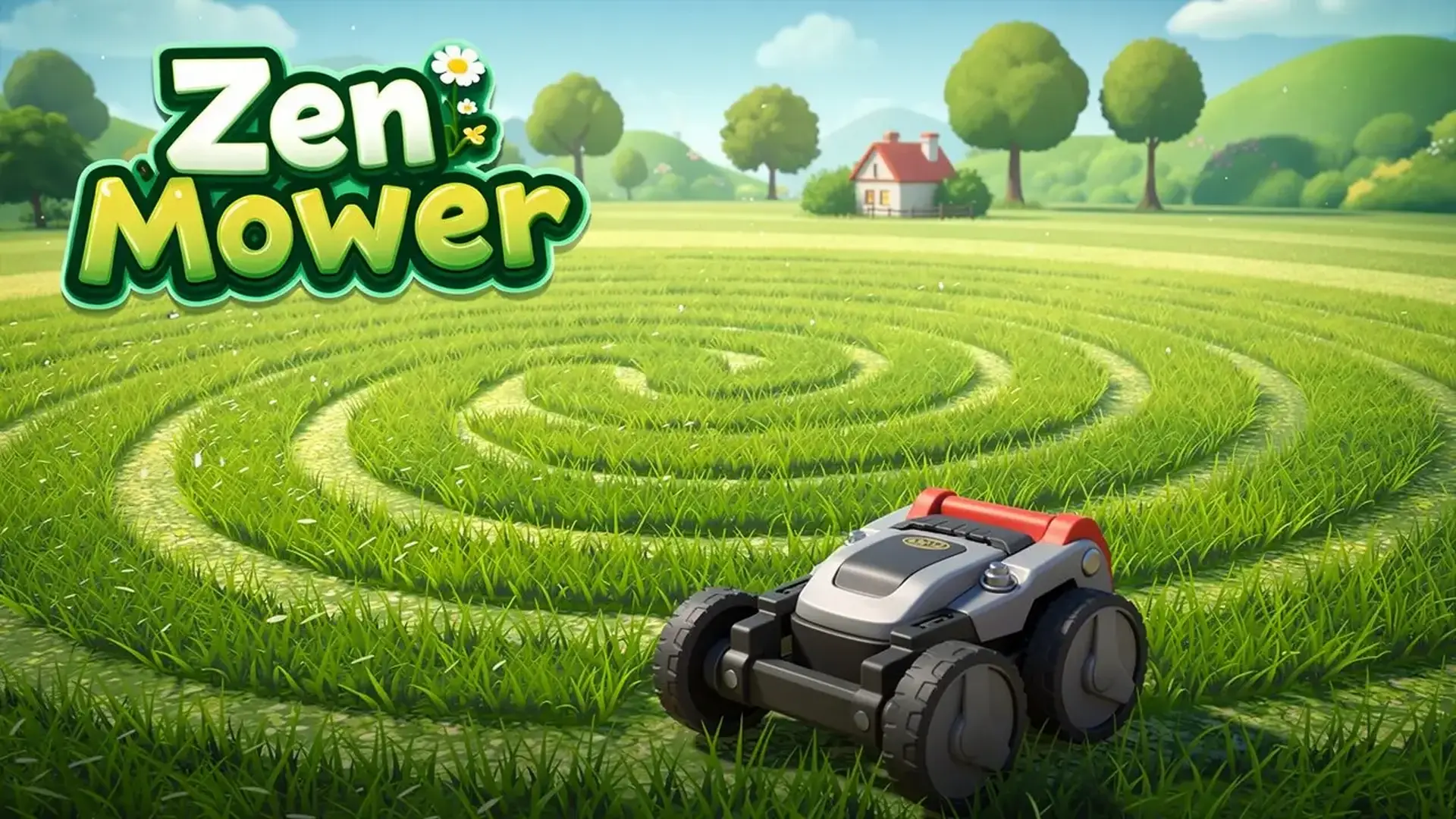 Zen Mower - 休闲治愈割草模拟 在奇幻变换世界中修剪，找回内心平静 游戏