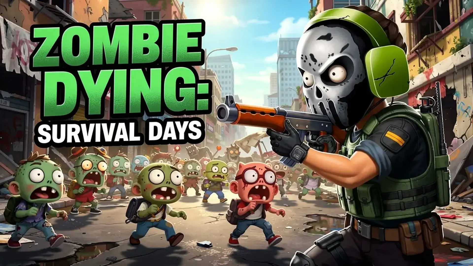 Zombie Dying: Survival Days - Shooter TPS Frenético jogo