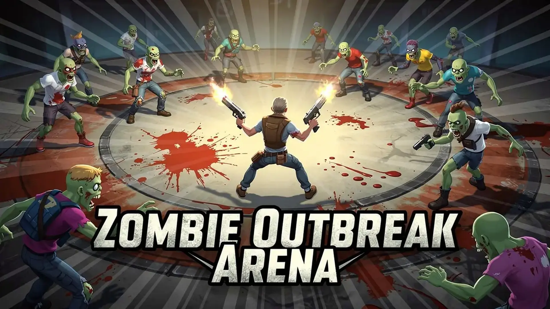 Zombie Outbreak Arena - لعبة تصويب وبقاء