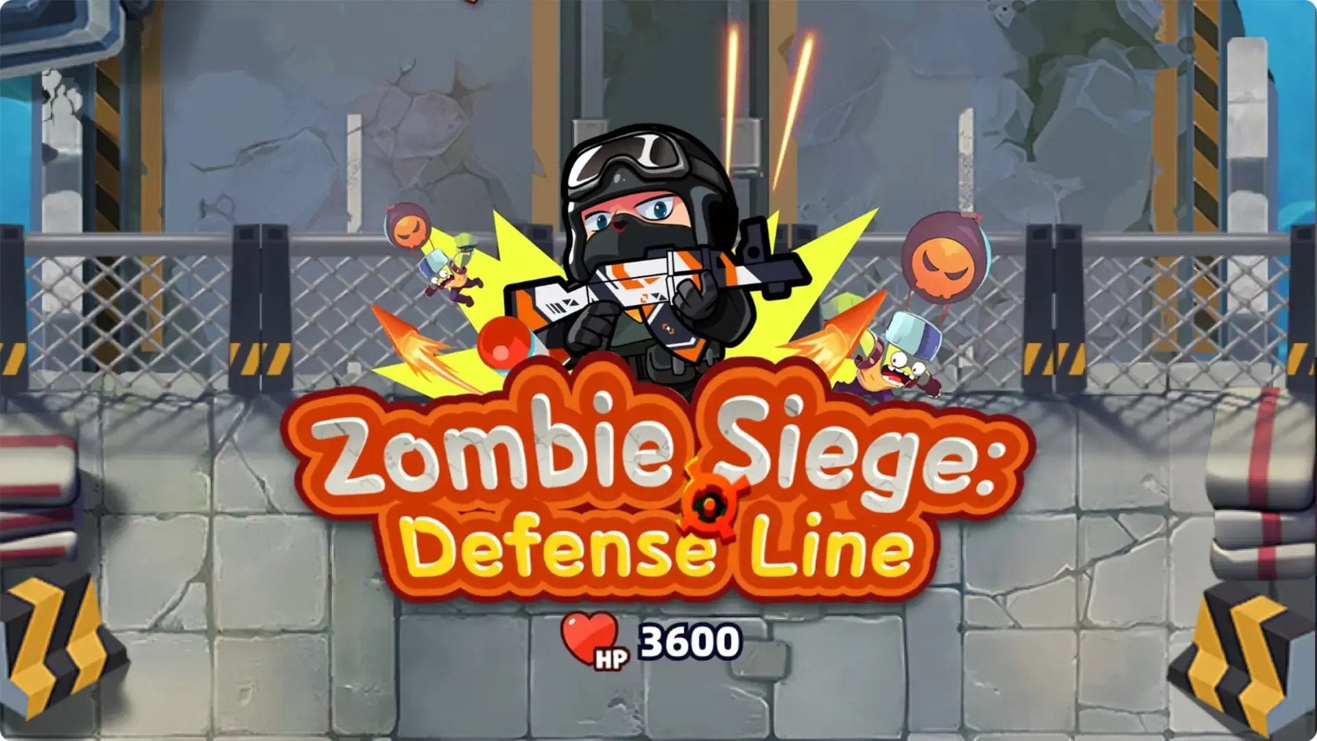 Zombie Siege: Defense Line - action game