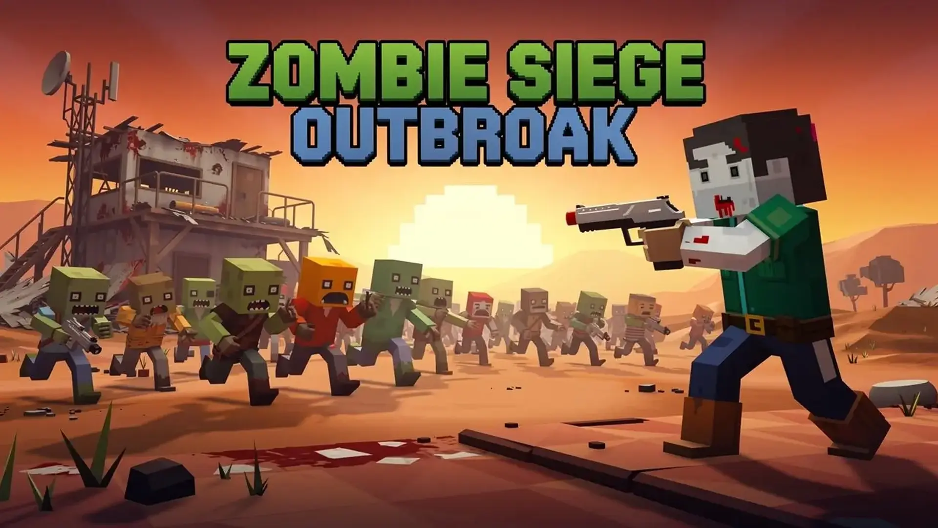 Zombie Siege Outbreak - FPS Supervivencia juego