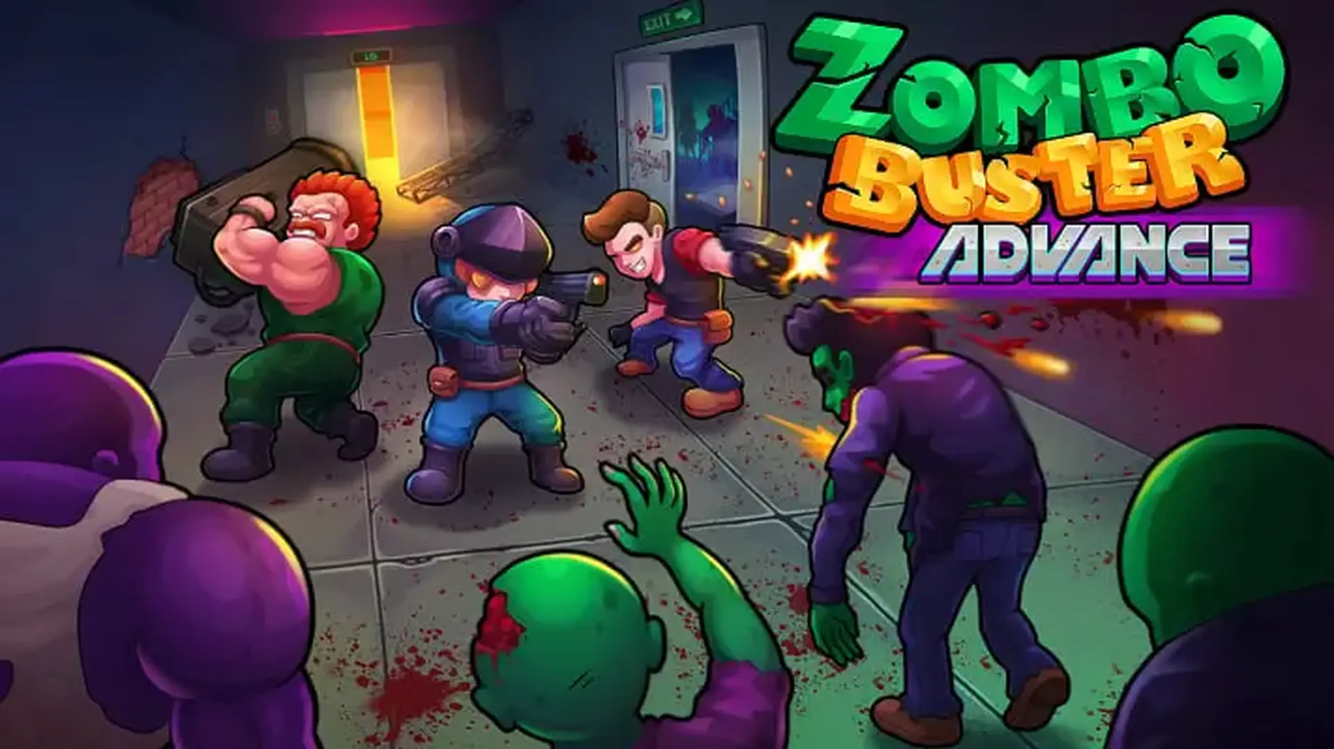Zombo Buster Advance - 极限战术塔防，巧妙组合单位构建坚固防线，在僵尸狂潮中运筹帷幄，策略制胜！ 游戏